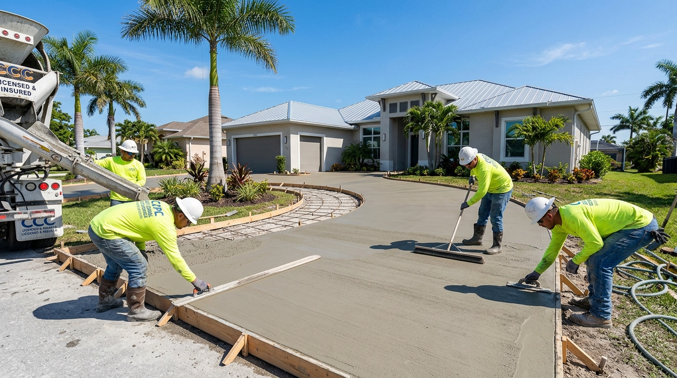 Concrete Driveways Cape Coral