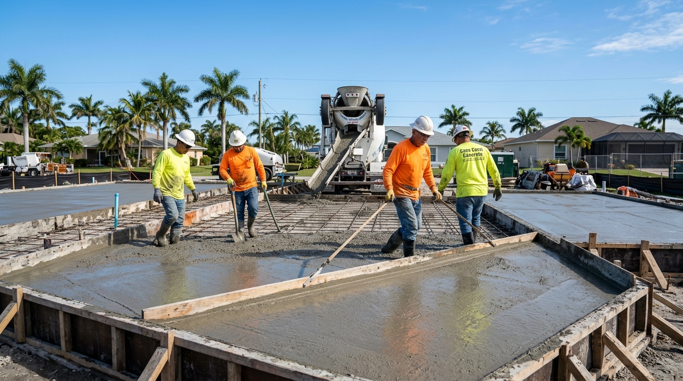 Concrete Slabs Cape Coral